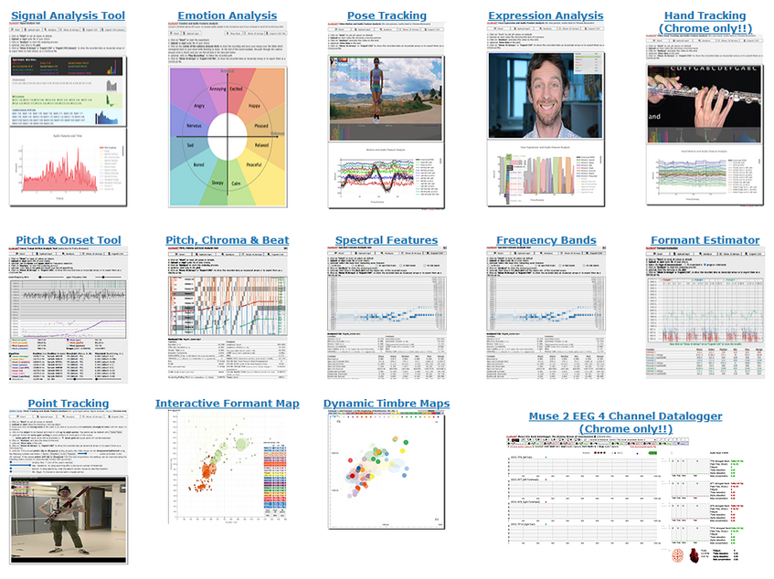 Overview page for the SInES tools – a collection of web applications for teaching and research.
